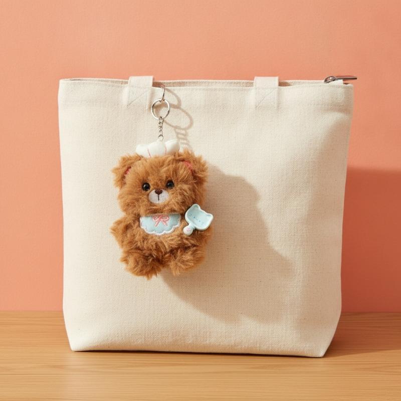 Laptop Accessories Bag - 1 шт. Мягкий плюшевый брелок в