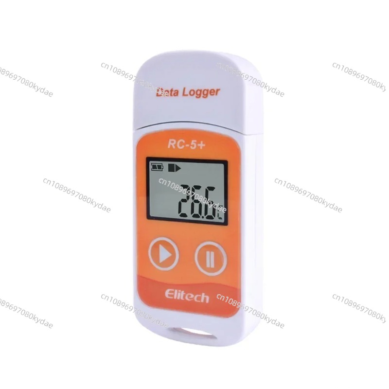 Monitor Portable Usb - Многоразовый USB-регистратор температуры Elitech RC-5+ PDF,