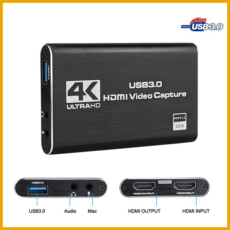 Monitor Portable Usb - НОВАЯ карта видеозахвата 4K USB 3.0,
