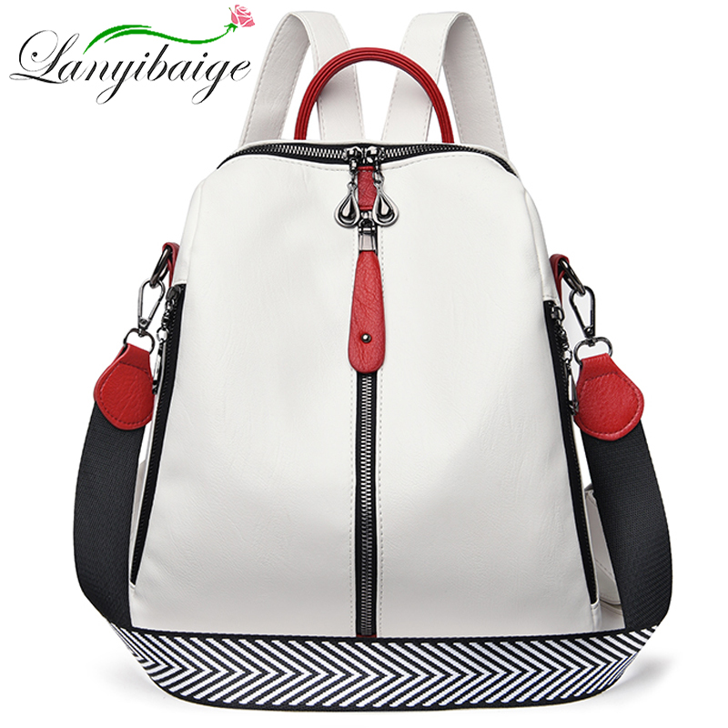 Laptop Accessories Women - Модный женский рюкзак из мягкой кожи,