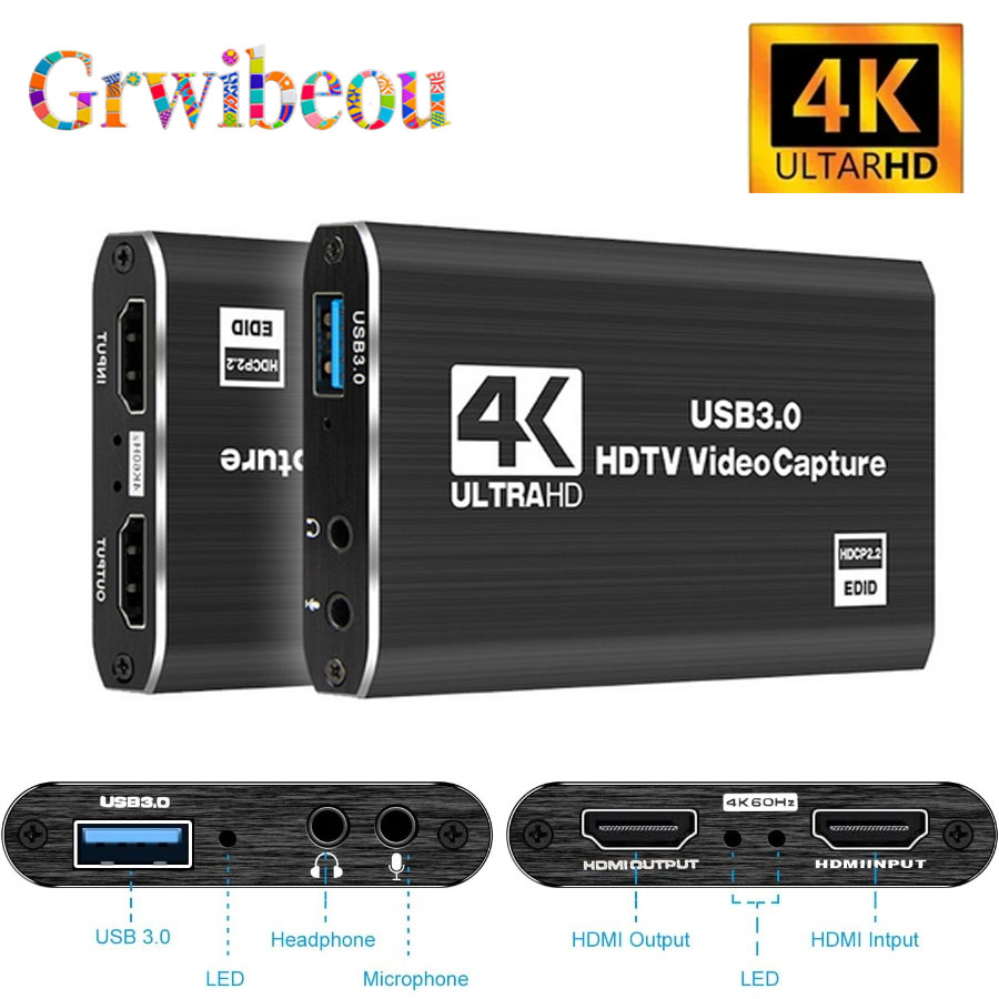 Monitor Portable Usb - 4K USB 3.0 карта видеозахвата HDMI-совместимый
