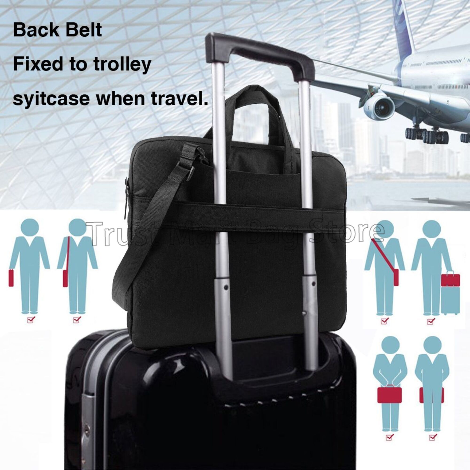Симпатичная женская сумка для  – обзор и цена Laptop Accessories Travel Case