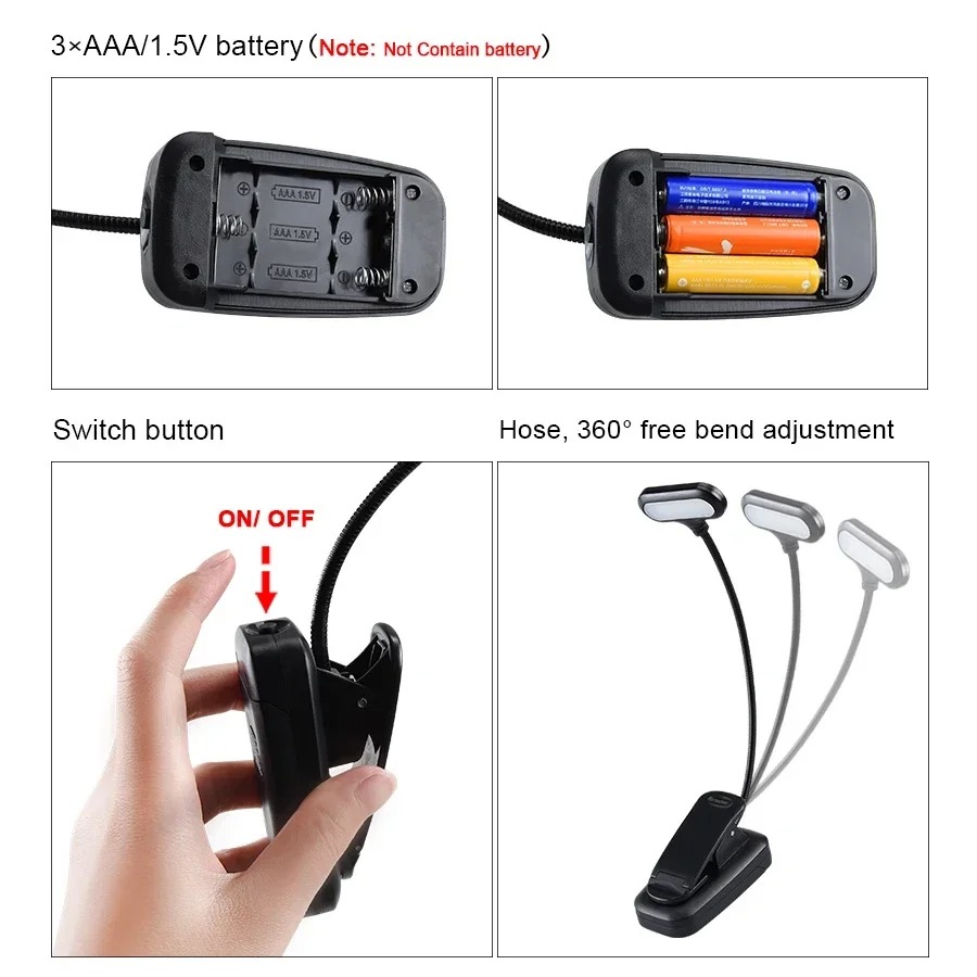 Мини-светодиодный книжный свет – обзор и цена Laptop Accessories Light