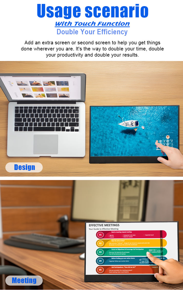 15.6, 16, 18.4, 21.5-дюймовый  – обзор и цена Monitor Portable Usb