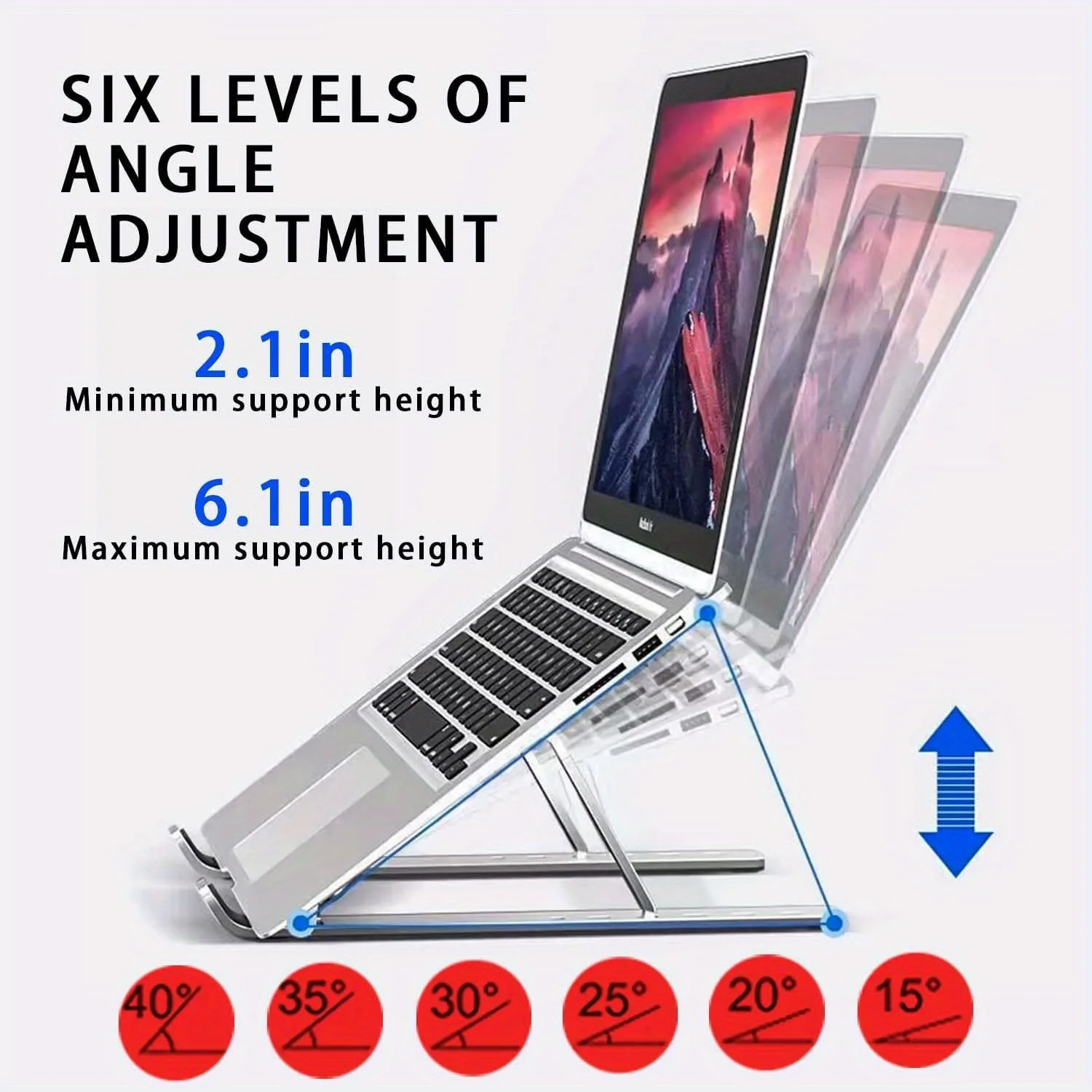 Складная алюминиевая подставка – обзор и цена Laptop Stand Riser