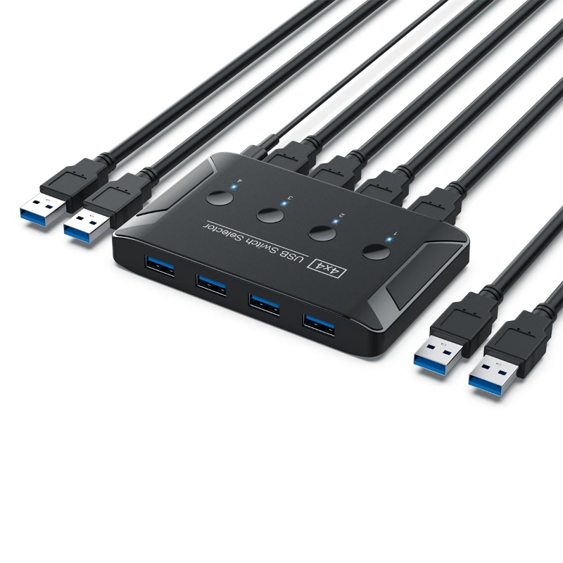 KVM-переключатель USB 3.0 на 4 – обзор и цена Laptop Accessories Women