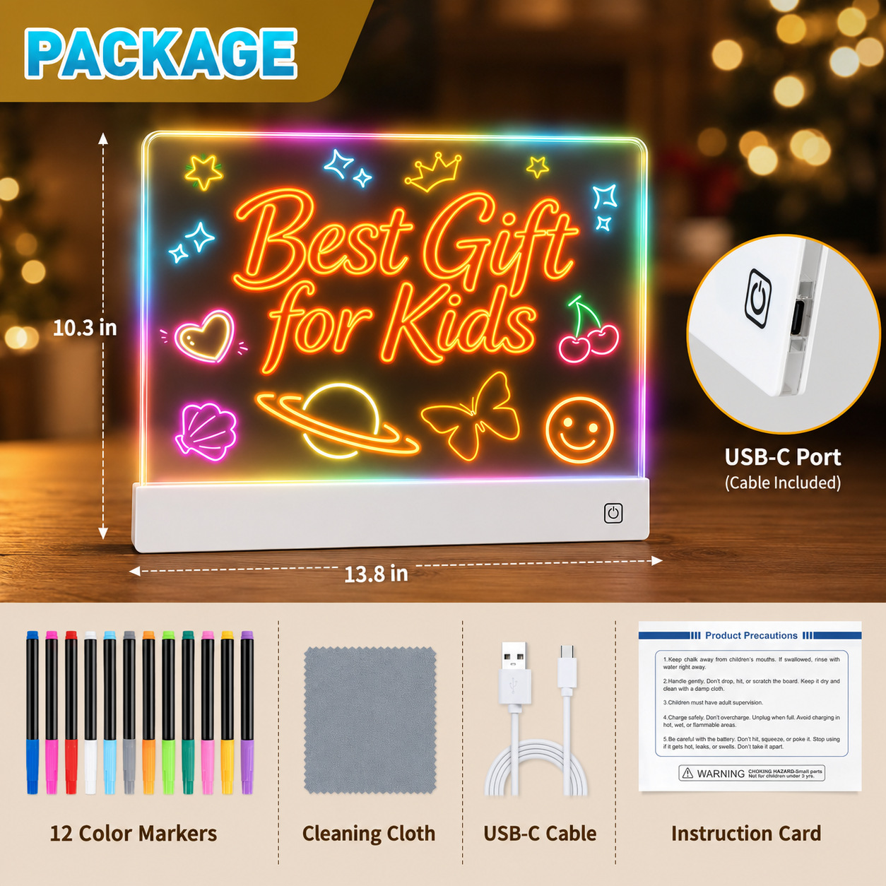 Сенсорный светодиодный блокнот – обзор и цена Laptop Accessories Light