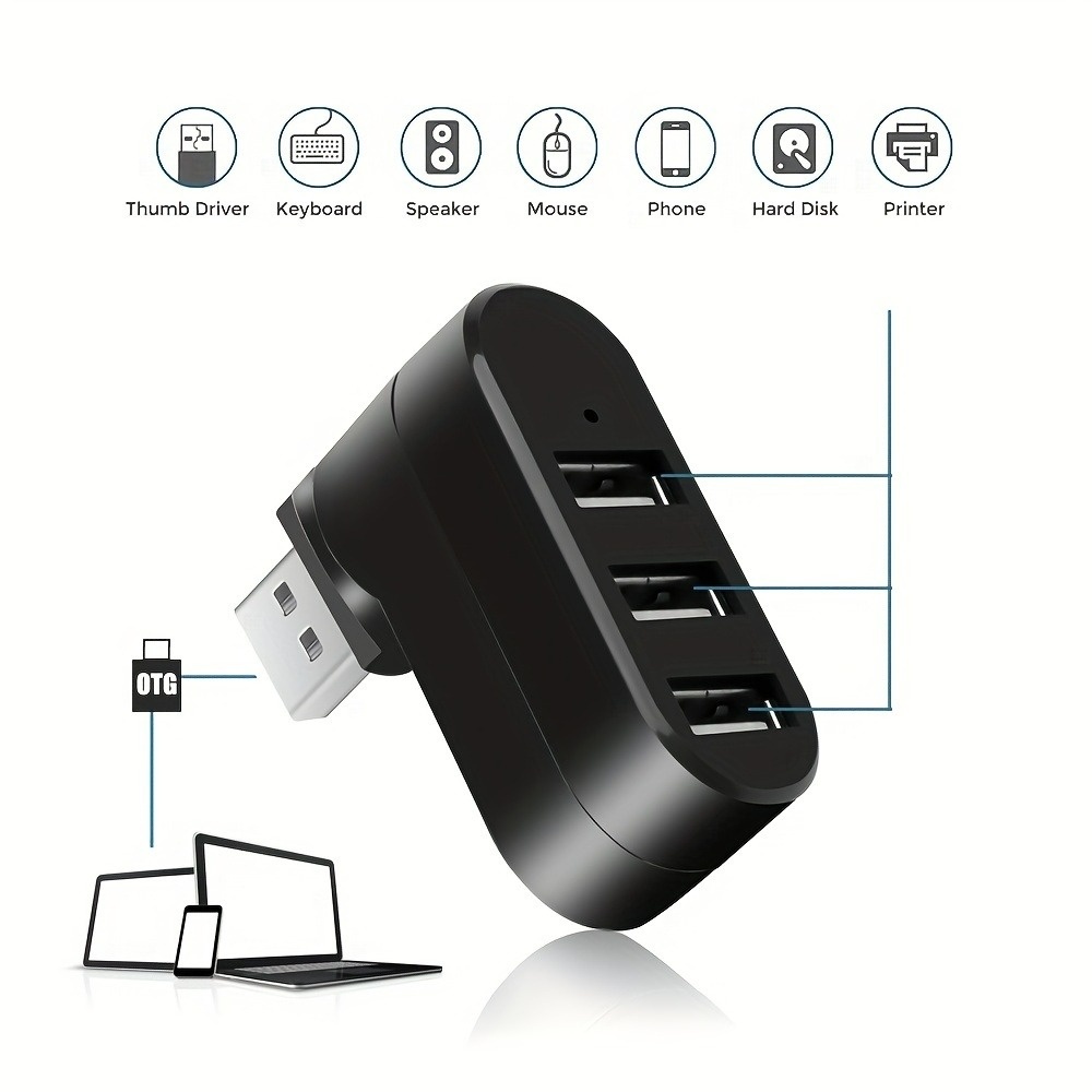 Концентратор USB 2.0 3 порта 1 – обзор и цена Xiaomi Laptop Accessories