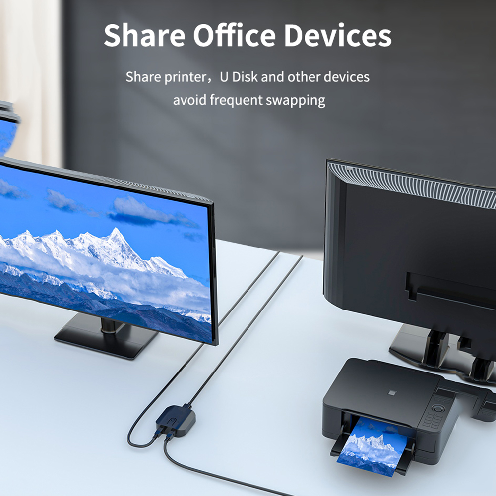 KVM-переключатель 2X1, селекто – обзор и цена Monitor Portable Usb