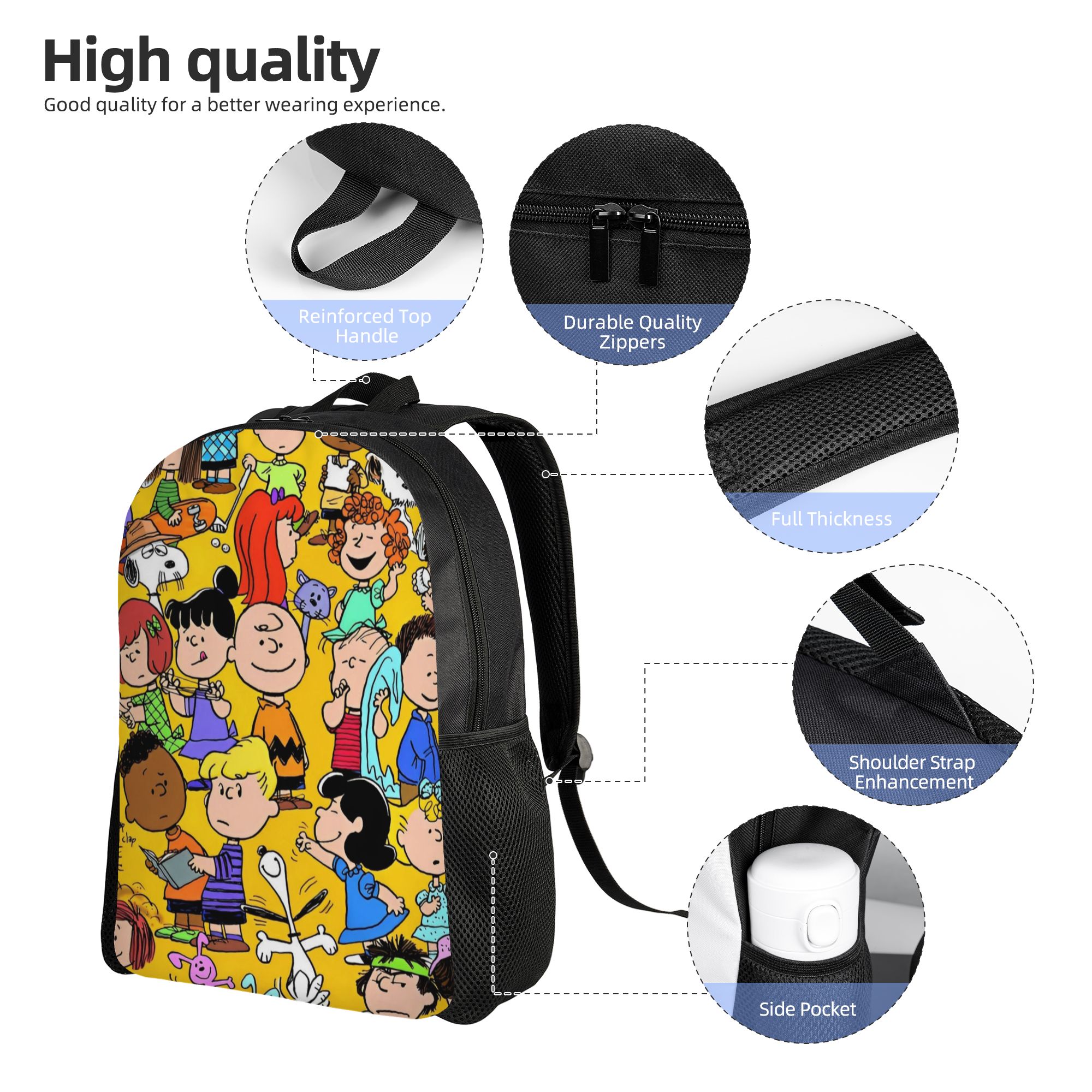 Модный рюкзак Snoopy Peanuts,  – обзор и цена Laptop Accessories Women