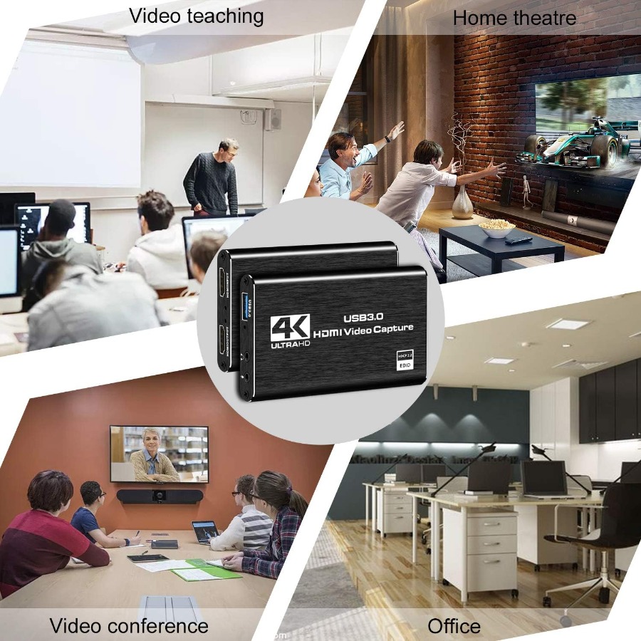 4K USB 3.0 карта видеозахвата  – обзор и цена Monitor Portable Usb