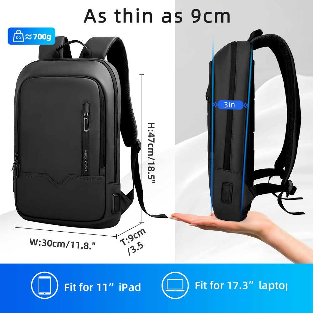 Тонкий деловой рюкзак HK для м – обзор и цена Laptop Accessories Travel Case