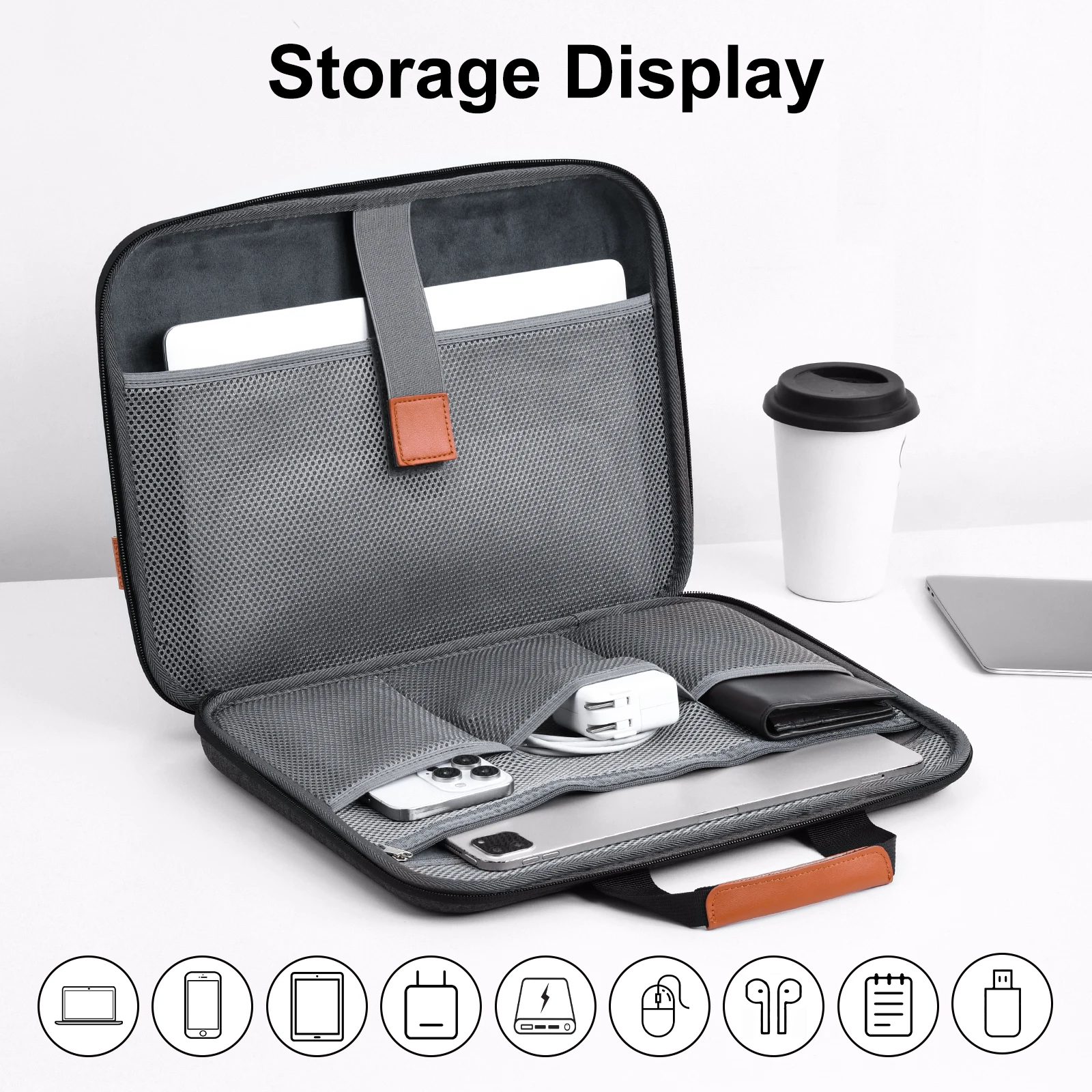Сумки для ноутбуков Eary (13.3 – обзор и цена Laptop Accessories Travel Case