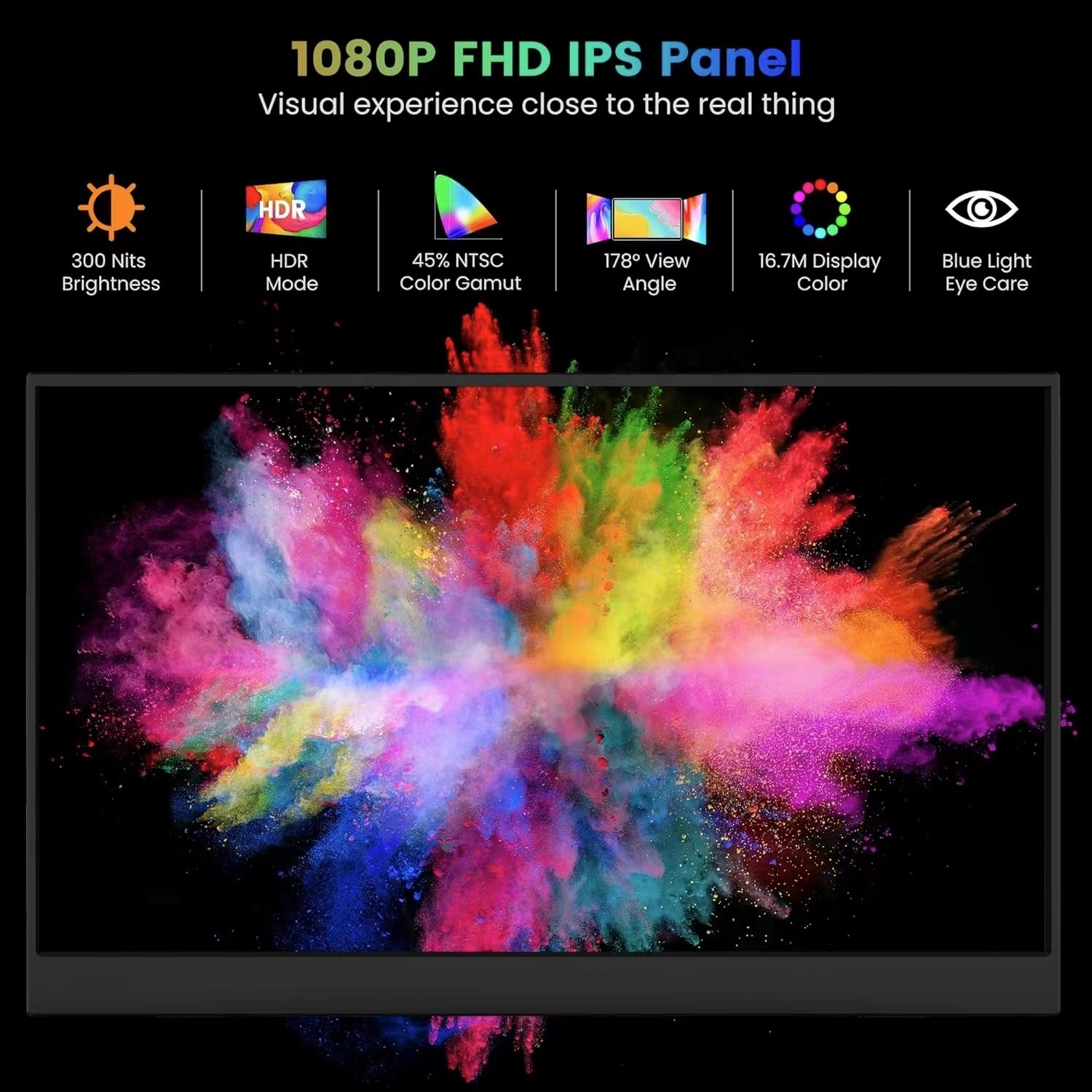 15,6-дюймовый IPS-монитор с ра – обзор и цена Monitor Portable Usb