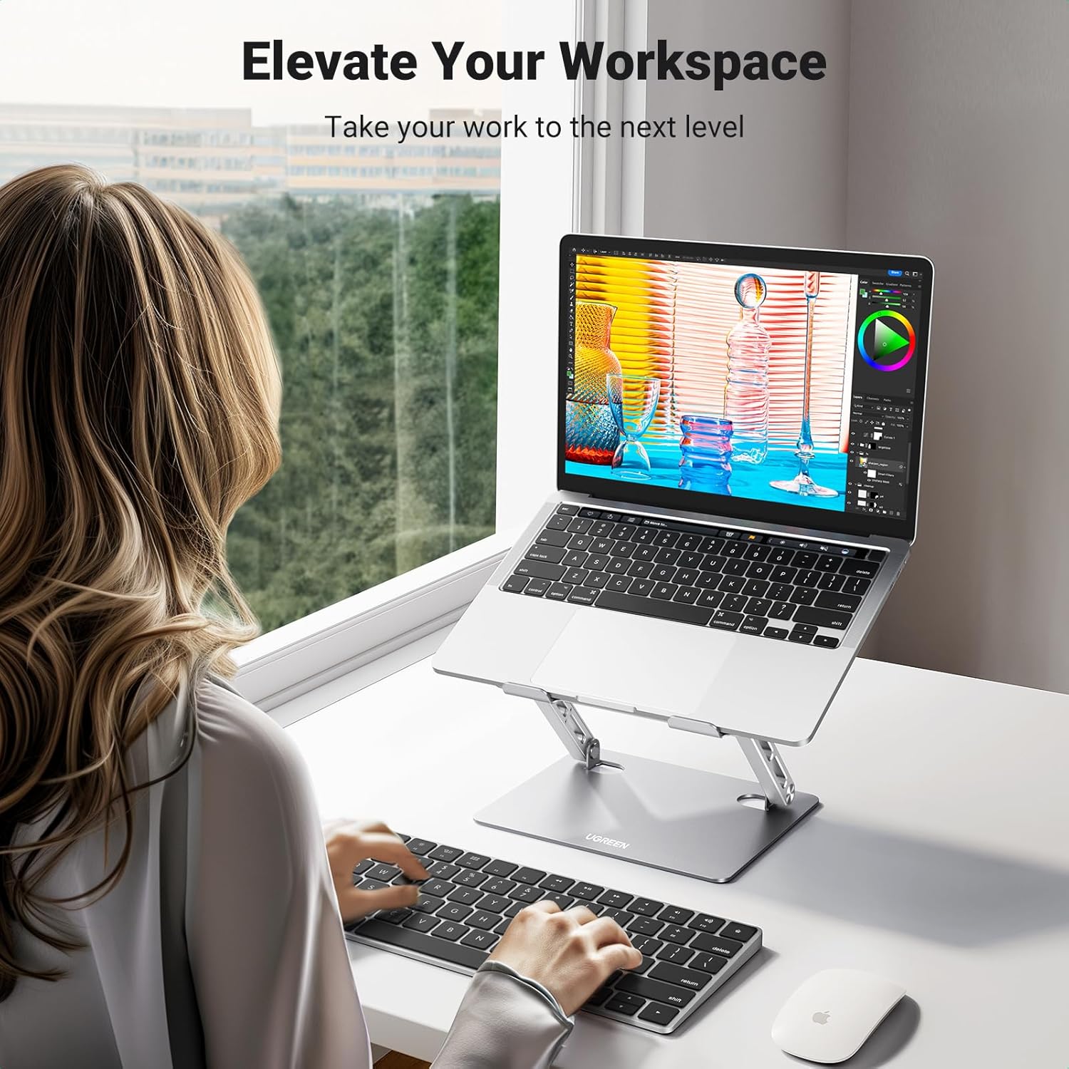 Подставка для ноутбука UGREEN, – обзор и цена Laptop Stand Riser